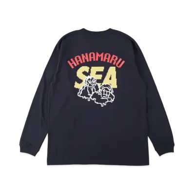 WIND AND SEA x HNMR L/S Tee "Navy"