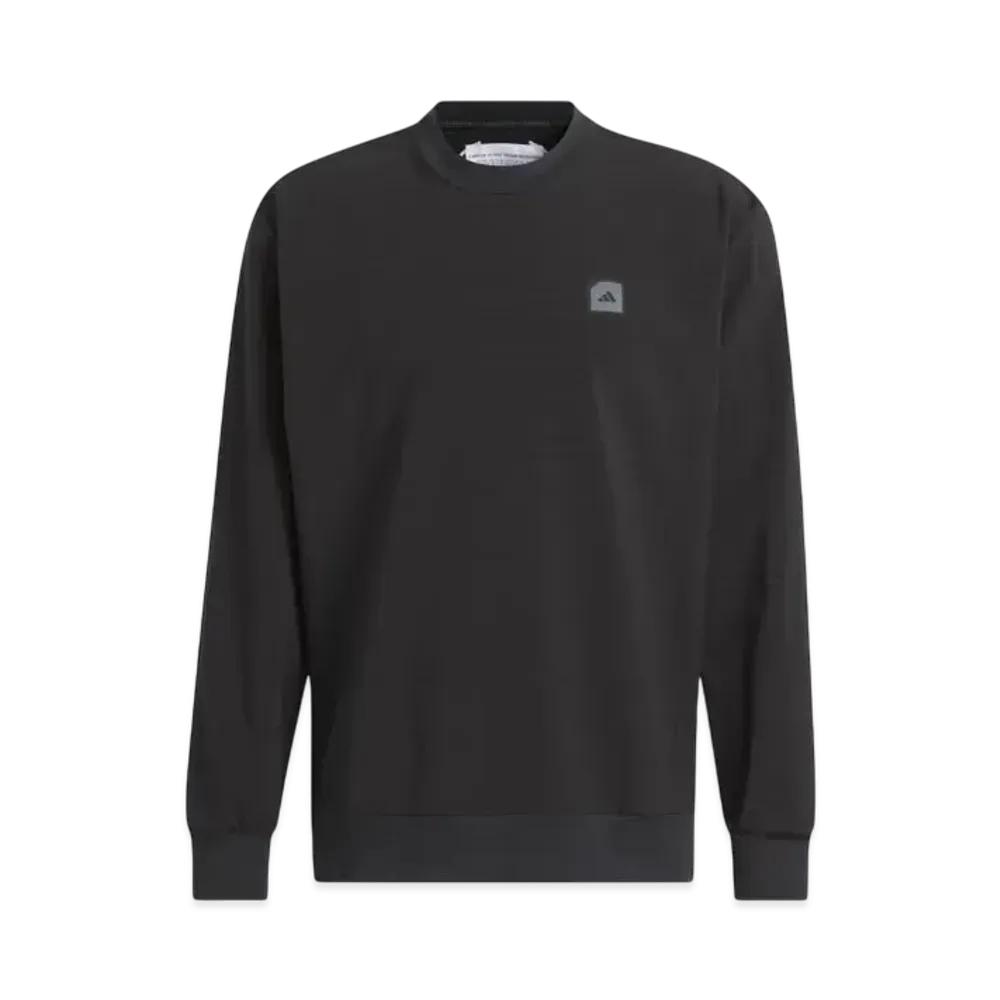 adidas Adicross Water-Repellent Stretch Crew Pullover "Black"