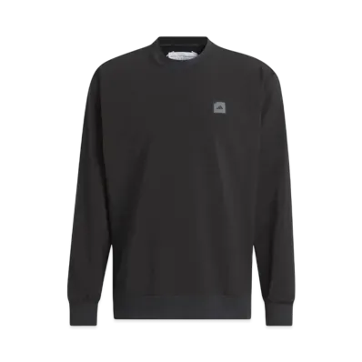 adidas Adicross Water-Repellent Stretch Crew Pullover "Black"