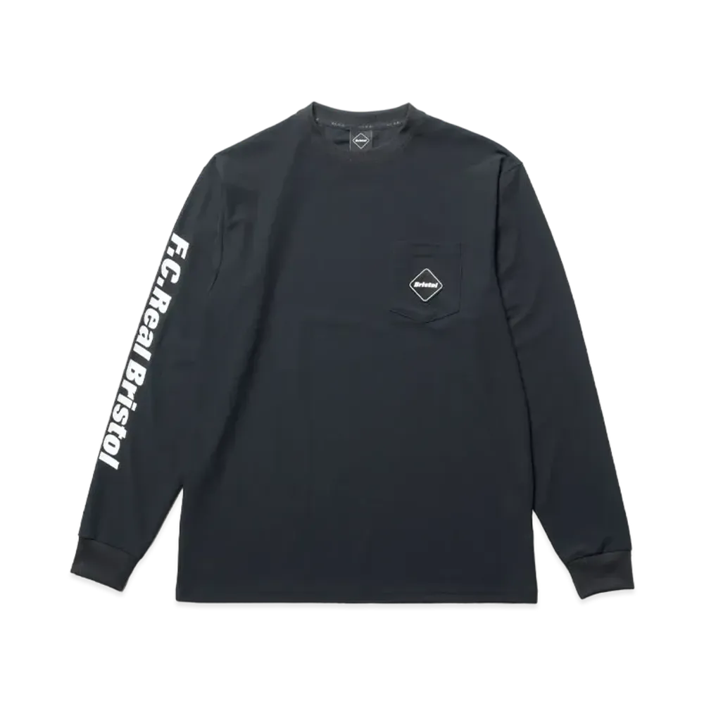 F.C.Real Bristol Authentic Team L/S Pocket Top "Black"