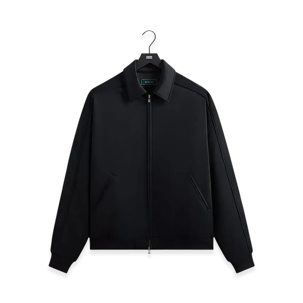 Kith Ivy Tricot Souvenir Jacket "Black"