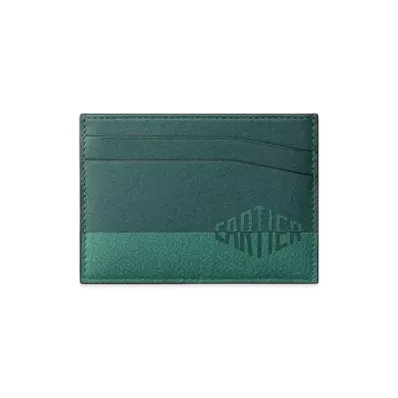 Cartier Double Card Holder, Cartier Losange Shadow "Pine Green/Green"