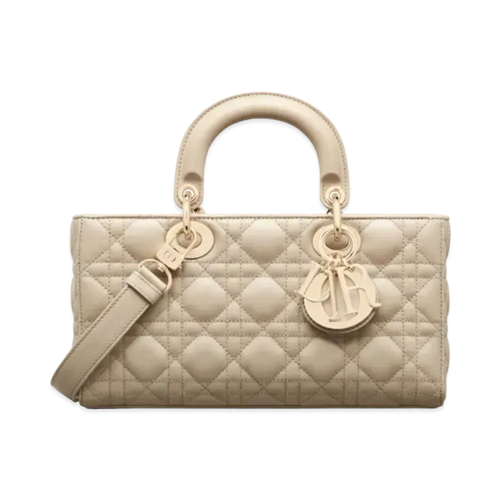 Dior Lady D-Joy Bag Cannage Lambskin "Natural"