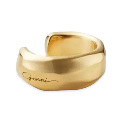 GARNI Crockery Ring Ear Cuff "GOLD"
