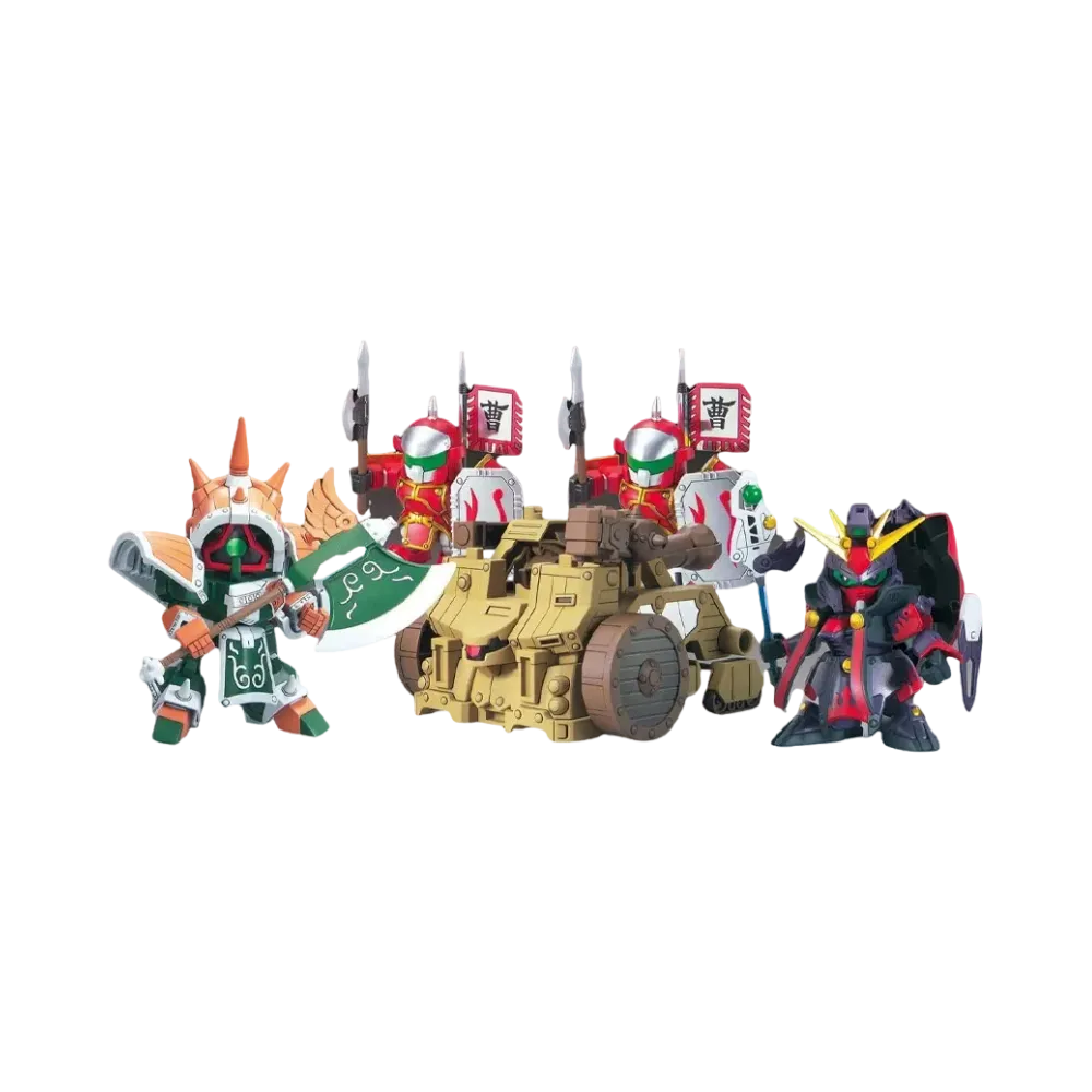 SD Gundam Sangokuden 031 Shin DianWei Asshimar Kaku Ashtaron Castle Attack Model Set
