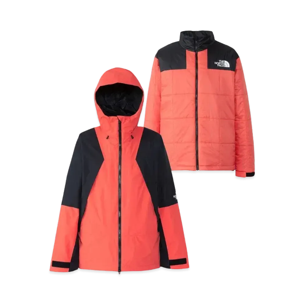 The North Face Snowbird Triclimate Jacket "Radiant Orange"