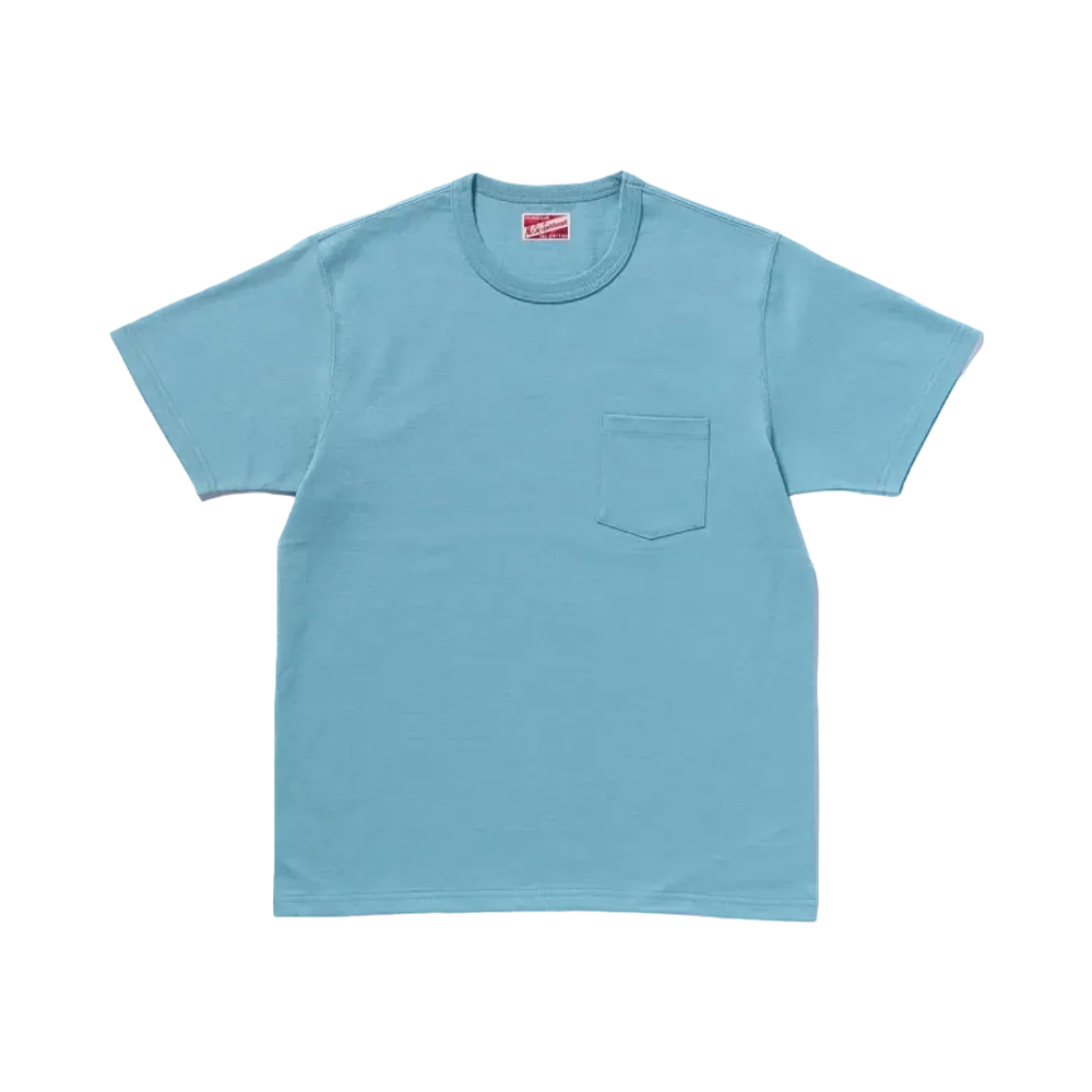 THE REAL McCOY'S Pocket Tee "Teal"
