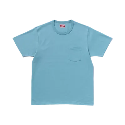 THE REAL McCOY'S Pocket Tee "Teal"