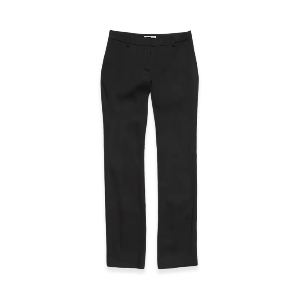 Acne Studios Tailored Wool Blend Trousers "Black"