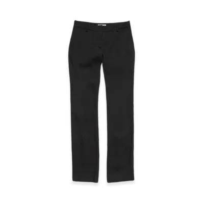 Acne Studios Tailored Wool Blend Trousers "Black"