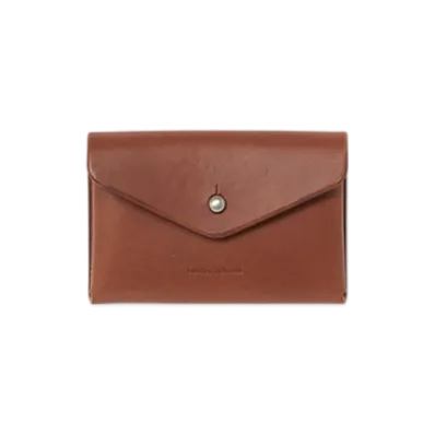 Hender Scheme One Piece Card Case "Brown"