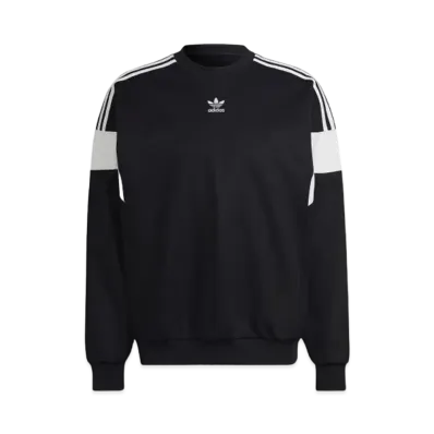 adidas Adicolor Classics Cutline Crew Neck Sweat "Black"