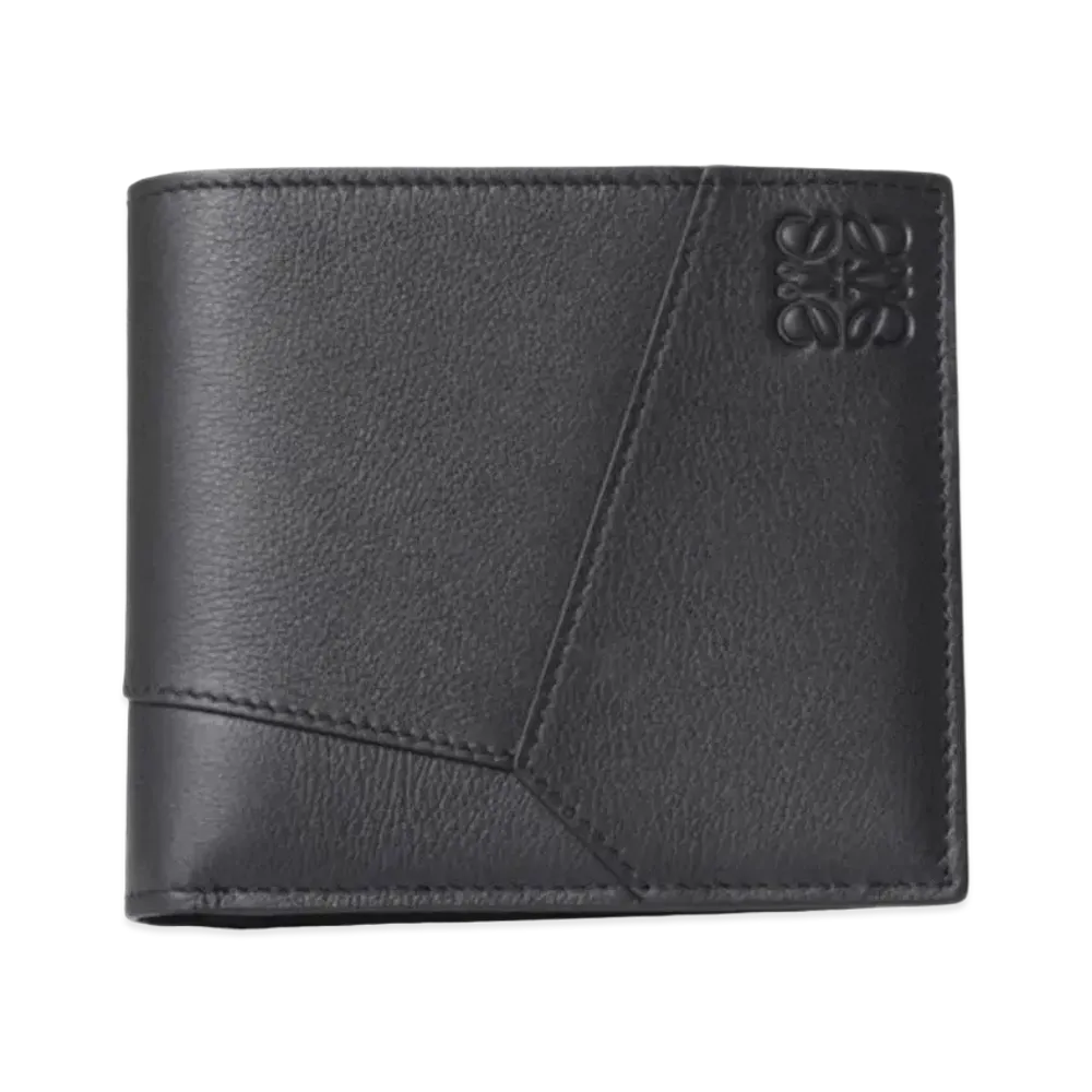 LOEWE Puzzle Bifold Wallet Classic Calf "Black"