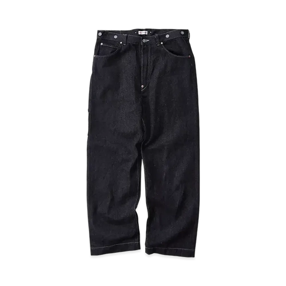 NICENESS H.Asheton Denim Trousers "Black"