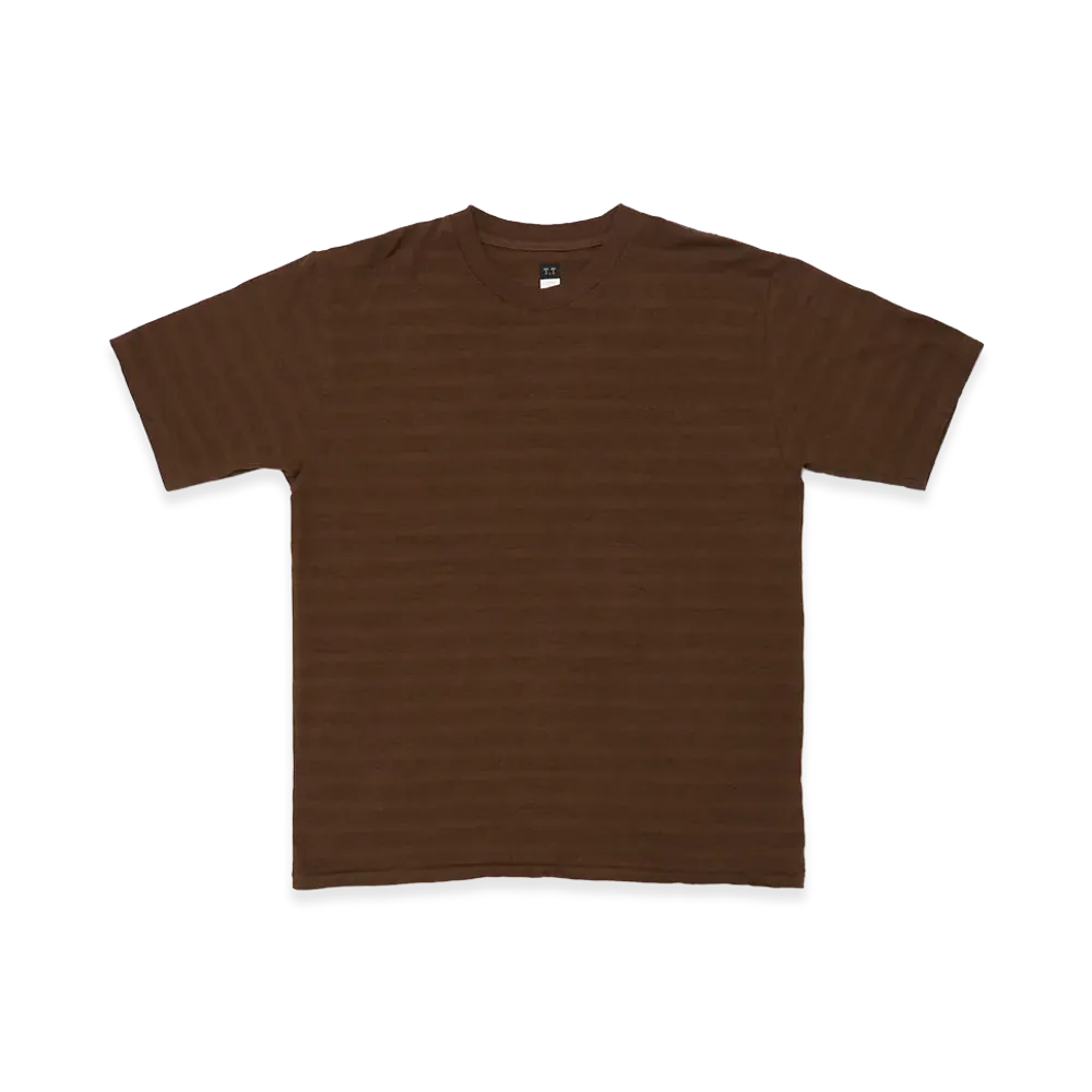 T.T Taiga Takahashi LOT.617 Border Tee Shirt "Brown"