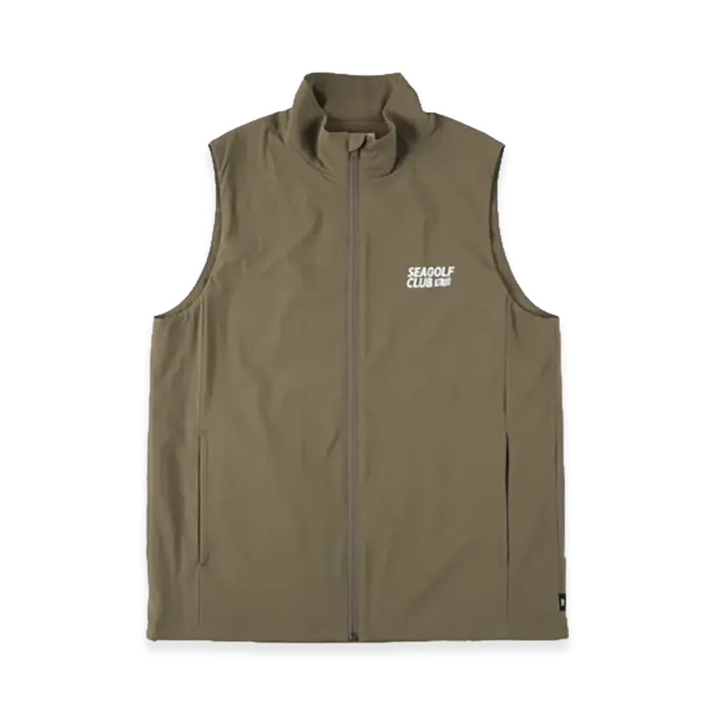 WIND AND SEA Stretch Vest "Olive"