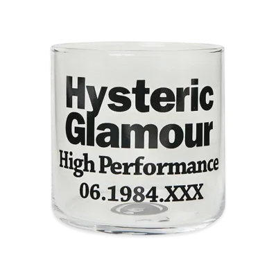 HYSTERIC GLAMOUR Hysteric Sign Glasses "Black"