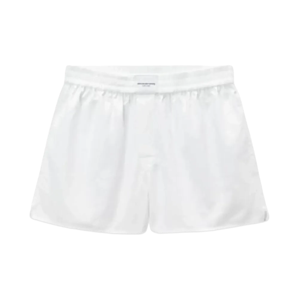 Alexander Wang Cotton Classic Boxer Shorts "White"