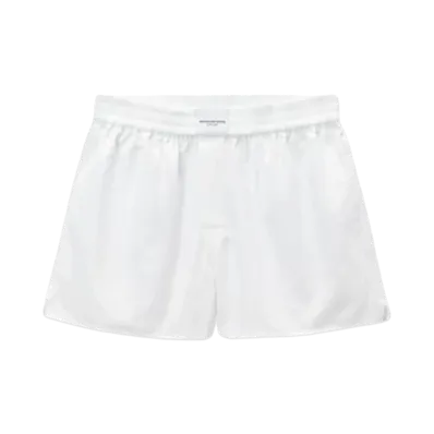 Alexander Wang Cotton Classic Boxer Shorts "White"