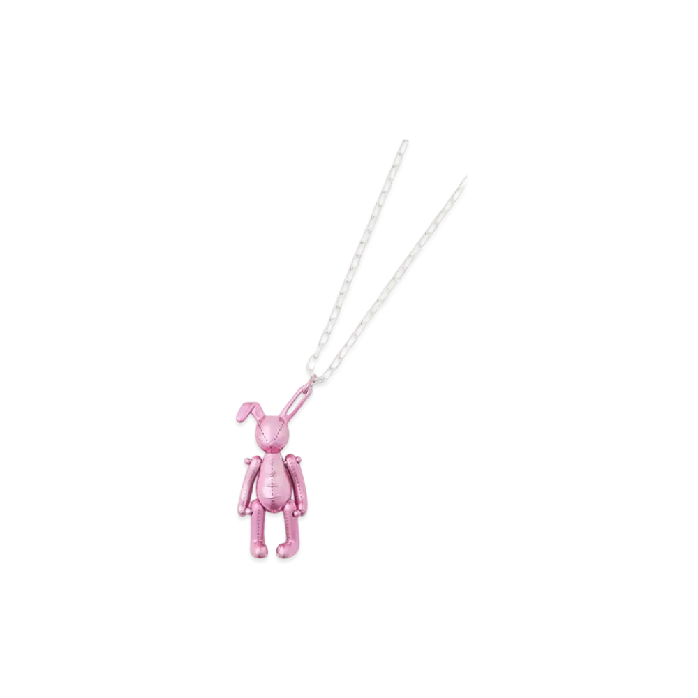 AMBUSH 2023 Bunny Charm Necklace "Pink"