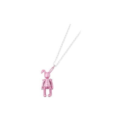AMBUSH 2023 Bunny Charm Necklace "Pink"