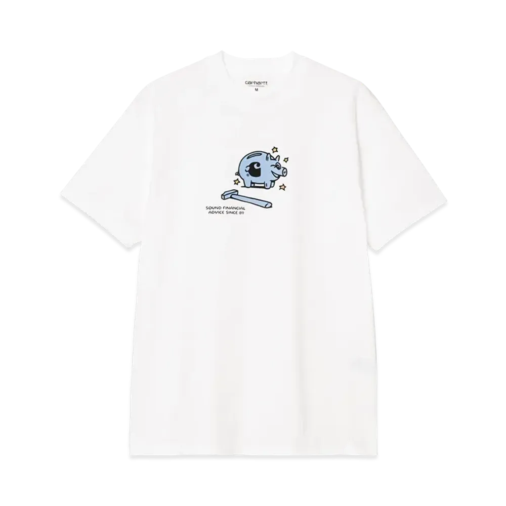 Carhartt WIP S/S Piggybank T-Shirt "White"