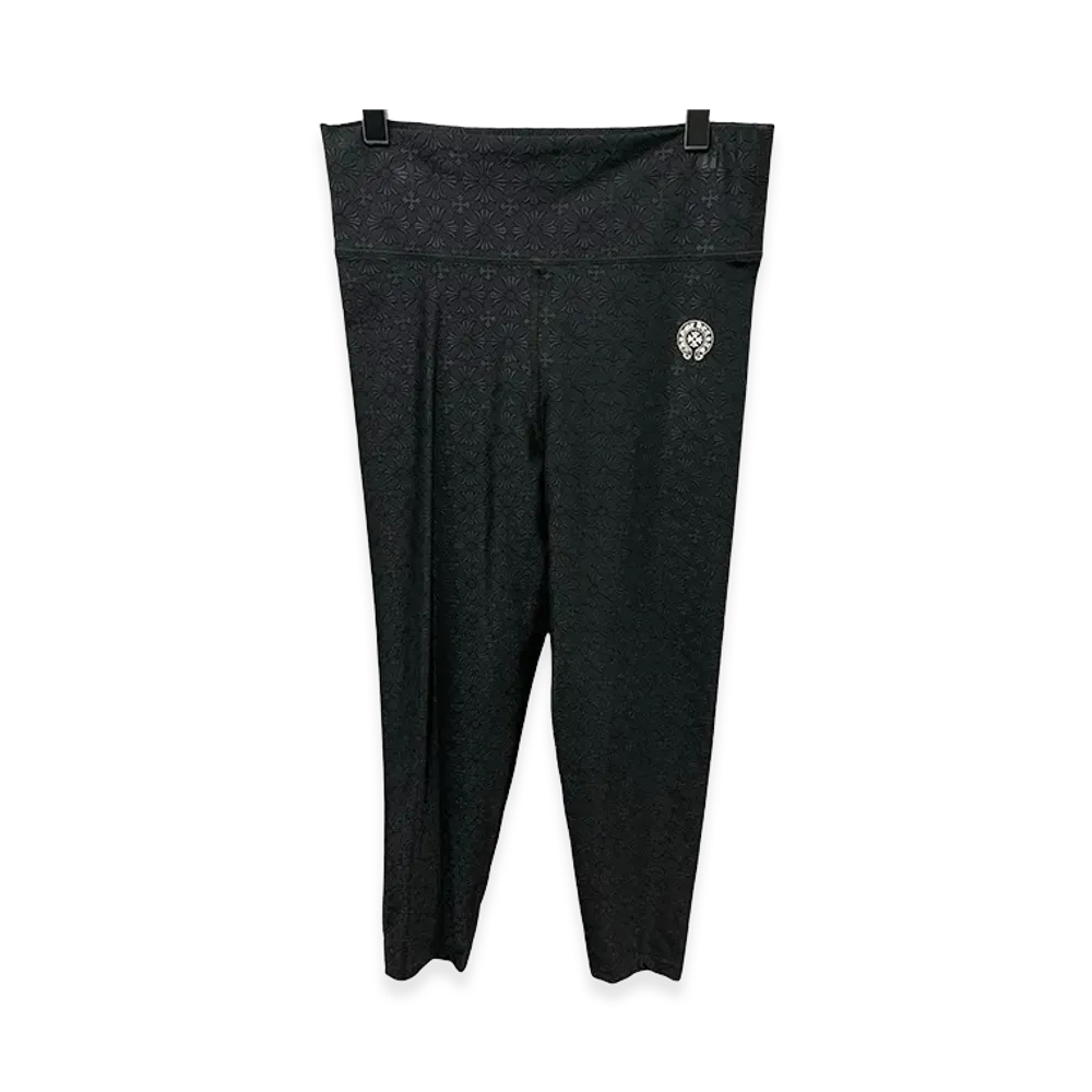 Chrome Hearts Women's CH Plus Horseshoe Leggings "Black"