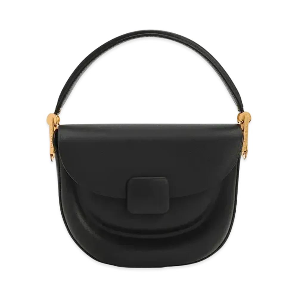 CHARLES & KEITH Core Moon Saddle Bag "Black"