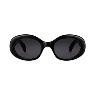 CELINE Triomphe 01 Sunglasses in Acetate "Black"