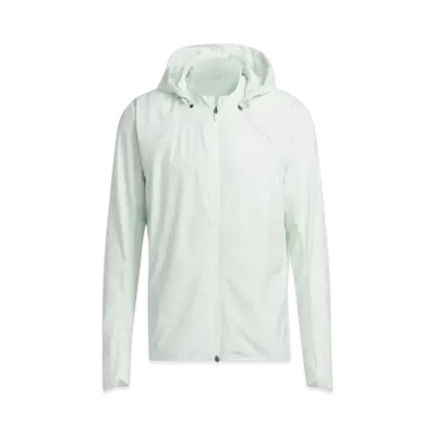 adidas ULT365 Twist Weave Detachable Water-Repellent Windproof Jacket "Crystal Jade"