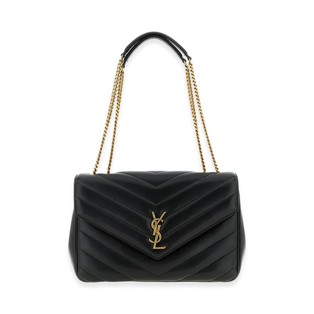 Saint Laurent Women's Loulou Large Shoulder Bag "Black"