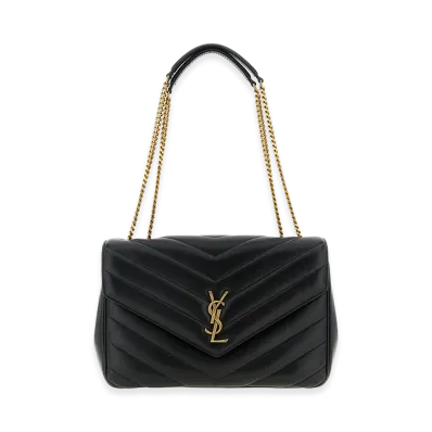 Saint Laurent Women's Loulou Large Shoulder Bag "Black"