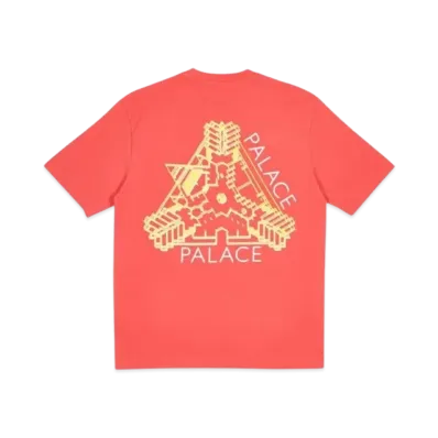 PALACE K Head T-Shirt "Light Red"