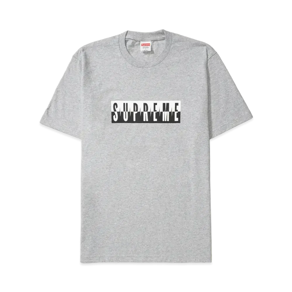 Supreme Split Tee "Heather Grey"