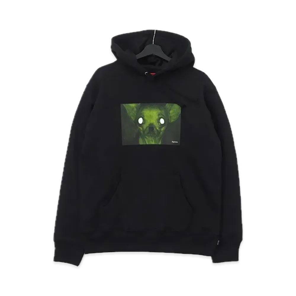 Supreme x Chris Cunningham Chihuahua Hooded Sweatshirt "Black"