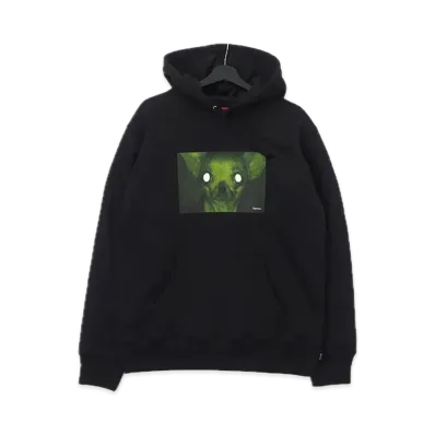 Supreme x Chris Cunningham Chihuahua Hooded Sweatshirt "Black"