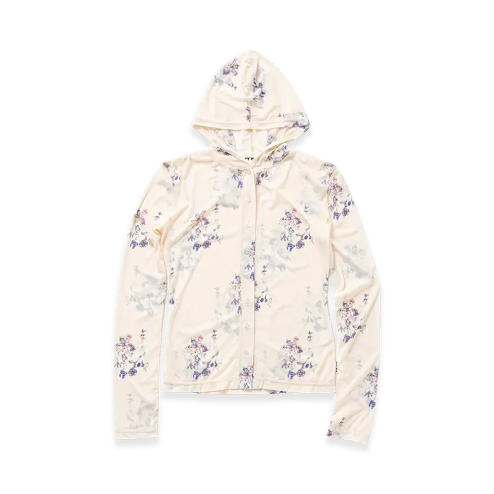 TTTMSW See-Through Hooded Cut and Sew "White"