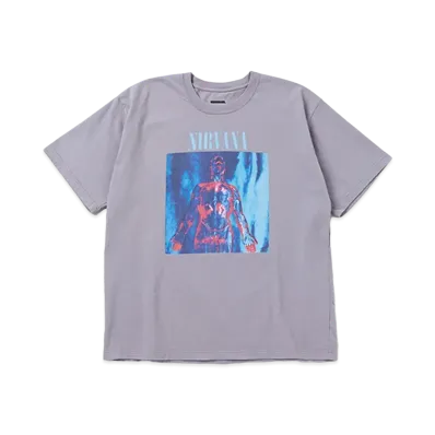 NEIGHBORHOOD x NIRVANA . Tee SS-2 "Gray"