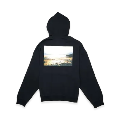 FEAR OF GOD ESSENTIALS Photo Pullover Hoodie "Black"