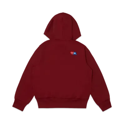 PLAY COMME des GARCONS Invader Polyester Hooded Sweater "Enji"