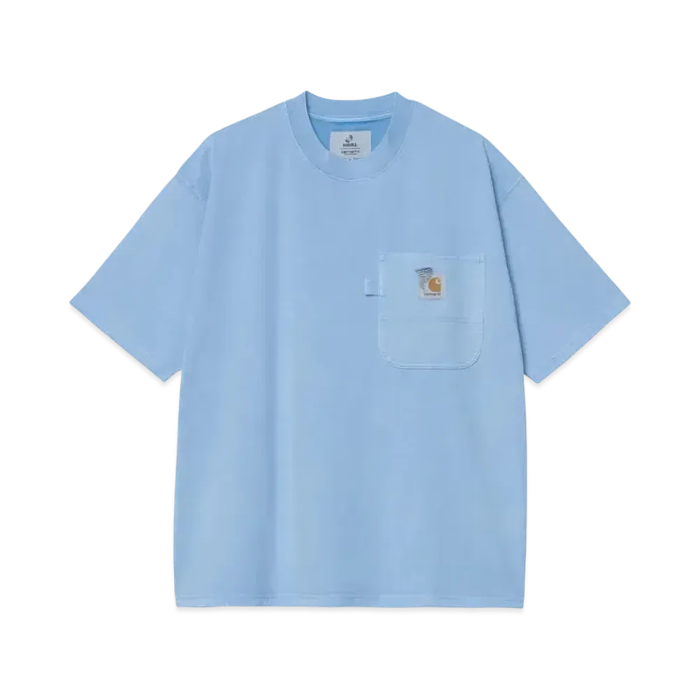 Carhartt WIP x INVINCIBLE with Shinsuke Nakada S/S Pigment Dyed T-Shirt "Piscine Pigment"
