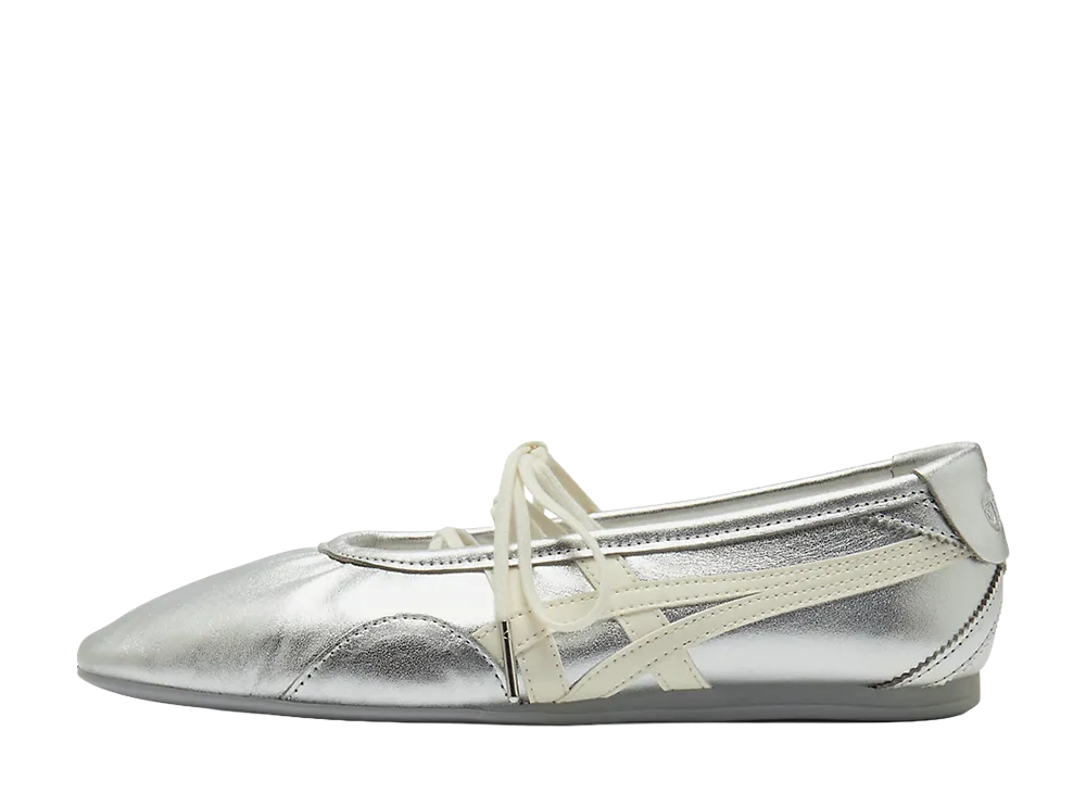 Onitsuka Tiger Women's Gymnarina "Silver/Cream"