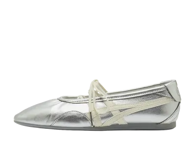 Onitsuka Tiger Women's Gymnarina "Silver/Cream"