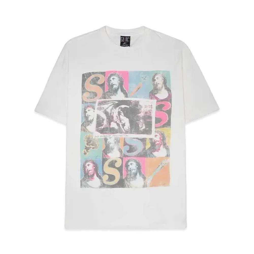 Saint Mxxxxxx x Sean Wotherspoon SW_SS Tee/Vegetarian "White"