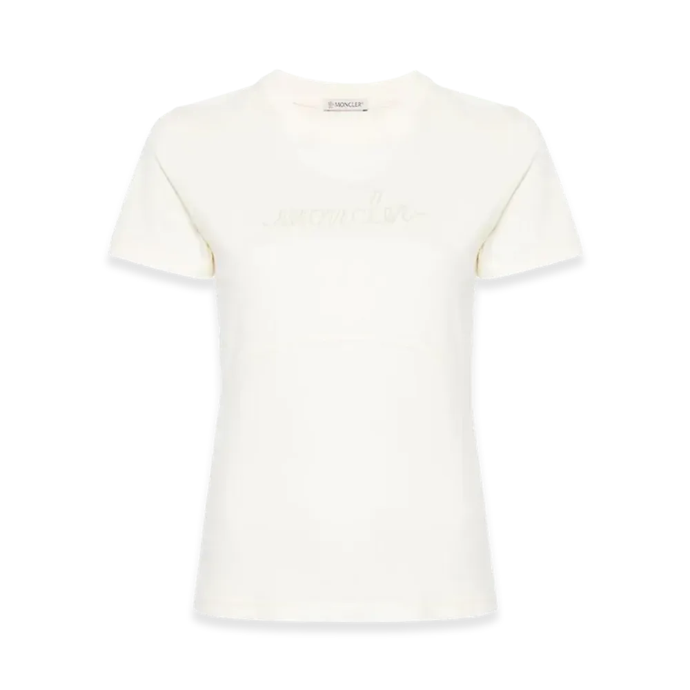MONCLER Women's S/S T-Shirt "White"