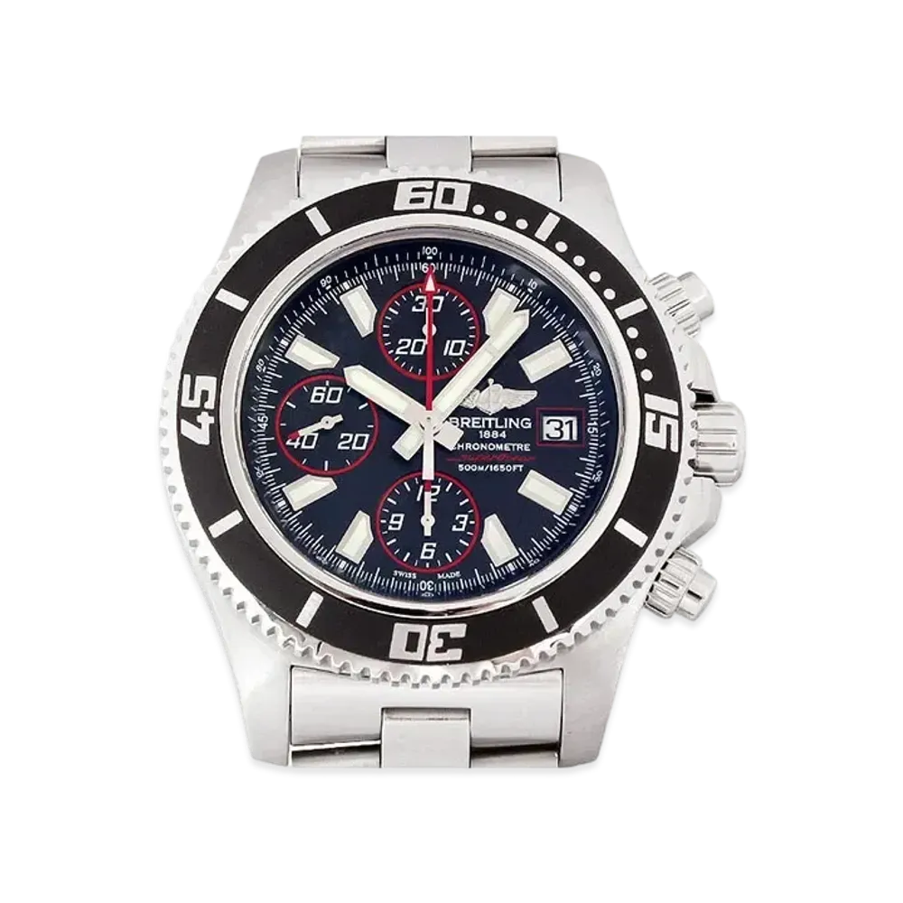 Breitling Superocean Chronograph "Black/Stainless Steel"
