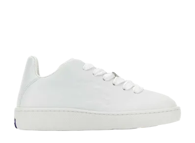 Burberry Women's Leather Sneakers "White"