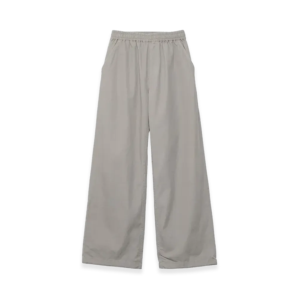 X-Girl Women's Faded Face Label Easy Pants "Beige"