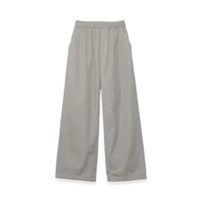 X-Girl Women's Faded Face Label Easy Pants "Beige"