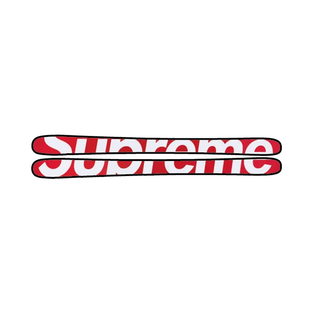 Supreme x Volkl Skis "Red"